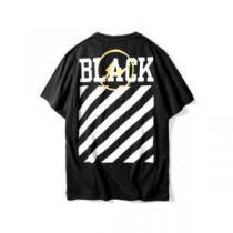 お洒落な存在感 オフホワイト OFF-WHITE BLACK 2026春夏 半袖 2色可選