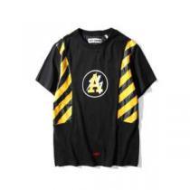 主役になる存在感 2026春夏 半袖Tシャツ 収縮性のある OFF-WHITE オフホワイト
