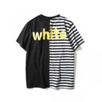 お洒落自在 2025春夏 オフホワイト OFF-WHITE 半袖 3色可選 着回し度抜群