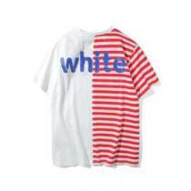 お洒落自在 2025春夏 オフホワイト OFF-WHITE 半袖 3色可選 着回し度抜群