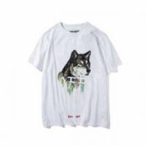 2026春夏 OFF-WHITE オフホワイト 頑丈な素材 半袖 2色可選 大人キレイに仕立てる