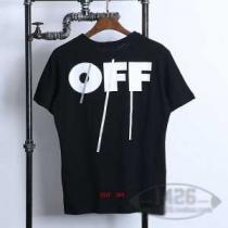 お洒落に魅せる off White 17SS 半袖Tシャツ