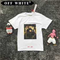 スタイリッシュな印象 2026 2色可選 オフホワイト OFF-WHITE 半袖Tシャツ
