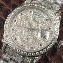 上質 ロレックス ROLEX 2026春夏 ダイヤ付き時計ケース ダイヤ付きベルト 3色可選.196.
