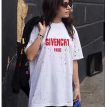 超人気美品◆ ジバンシィ GIVENCHY 半袖Tシャツ 2色可選 お洒落に魅せる 男女兼用 2026春夏 穴傷