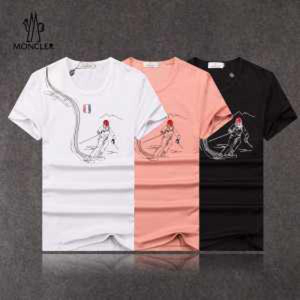 HOT人気セール 2026春夏 最安値！モンクレール MONCLER 半袖Tシャツ 3色可選