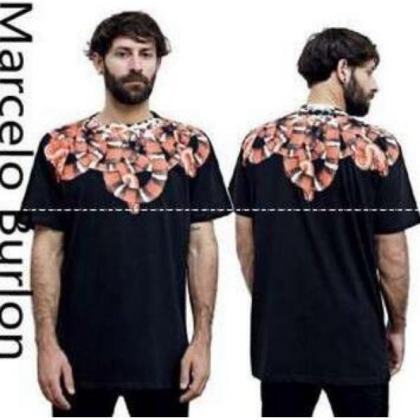 驚きの破格値新品 Marcelo Burlon マルセロバーロンコピー　 毎日大活躍 半袖 Tシャツ.