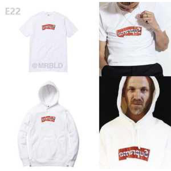 2026年春夏新作限量Supreme 個性的 17ss BOX LOGO BOGO  パーカー 爆買い大得価 2色可選男女兼用