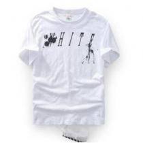 存在感抜群なOff-White オフホワイト半袖 　手頃でガンガン着倒せるTシャツ.