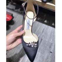 大人のセンスを感じさせる 2026春夏 JIMMY CHOO ジミーチュウ ハイヒール アンクルベルト付き 2色可選