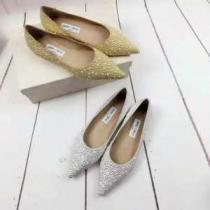 強い魅力を感じる一枚 2026春夏 ジミーチュウ JIMMY CHOO ローヒール レディース シューズ 3色可選