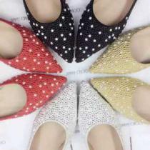強い魅力を感じる一枚 2026春夏 ジミーチュウ JIMMY CHOO ローヒール レディース シューズ 3色可選