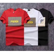 フェンディ FENDI 半袖Tシャツ 高品質 人気 3色可選 着心地抜群