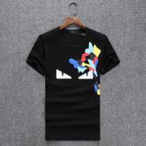2025春夏 半袖Tシャツ 4色可選 フェンディ FENDI ★安心★追跡付