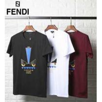フェンディ FENDI 半袖Tシャツ 3色可選 17SS 注目のアイテム