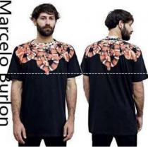 驚きの破格値新品 Marcelo Burlon マルセロバーロンコピー　 毎日大活躍 半袖 Tシャツ.