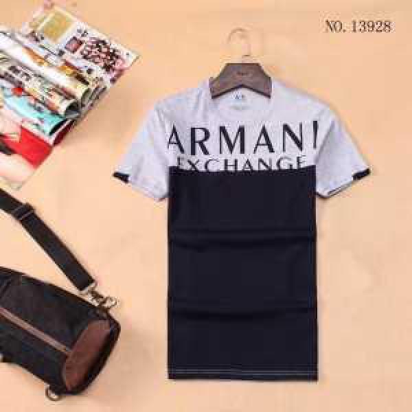 アルマーニ ARMANI 2026春夏 半袖Tシャツ 3色可選 HOT豊富な
