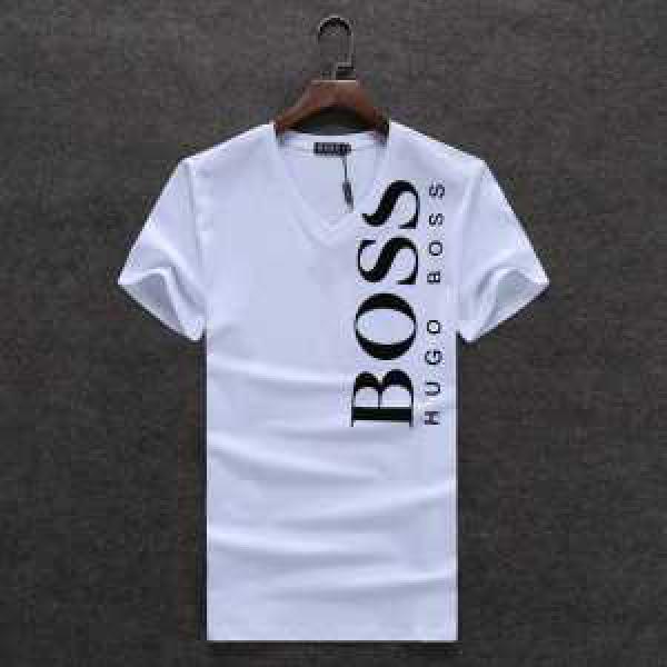 3色可選 HUGO BOSS ヒューゴボス 首胸ロゴ 半袖Tシャツ 2026春夏