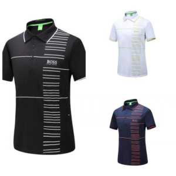 首胸ロゴ  半袖Tシャツ 3色可選 2026春夏 ヒューゴボス HUGO BOSS