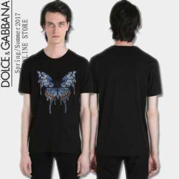 2色可選 風合いが出る 2026春夏 半袖Tシャツ ドルチェ＆ガッバーナ DOLCE&GABBANA