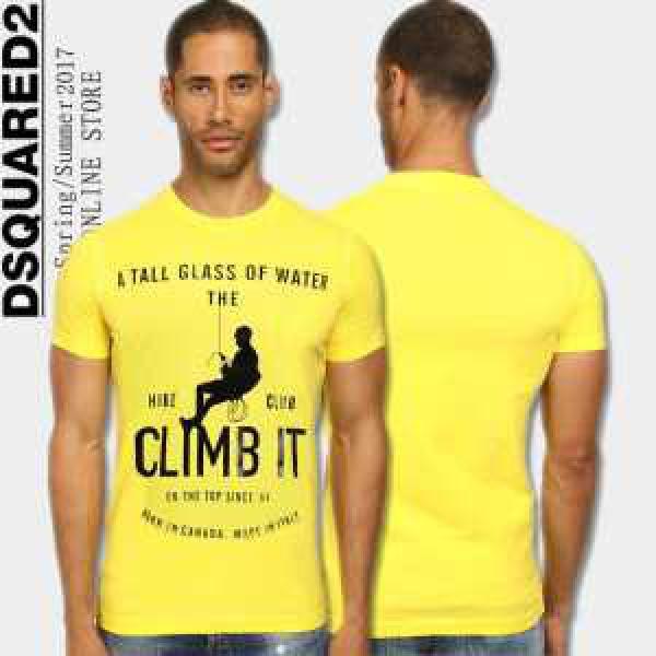 17春夏 DSQUARED2 ディースクエアード 3色可選 半袖Tシャツ 高評価の人気品