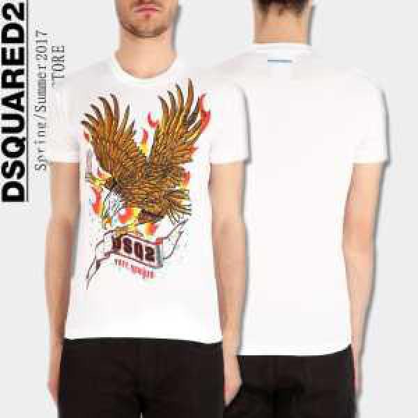 半袖Tシャツ 2026 2色可選 ランキング商品  ディースクエアード DSQUARED2