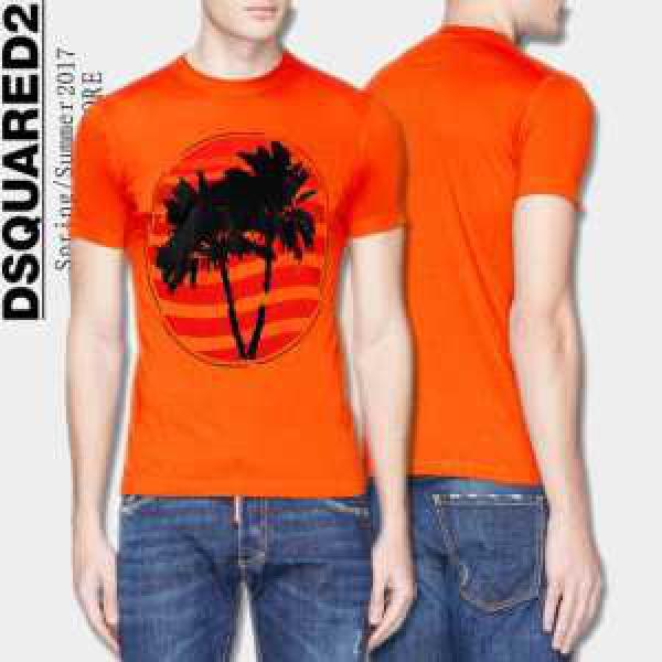 2色可選 ディースクエアード DSQUARED2 肌触りの気持ちい? 半袖Tシャツ 2026