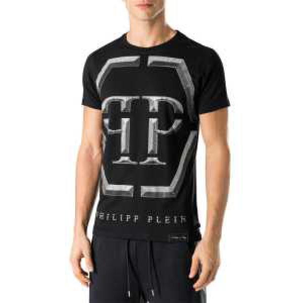 17 3色可選 長く愛用できる フィリッププレイン PHILIPP PLEIN 半袖Tシャツ