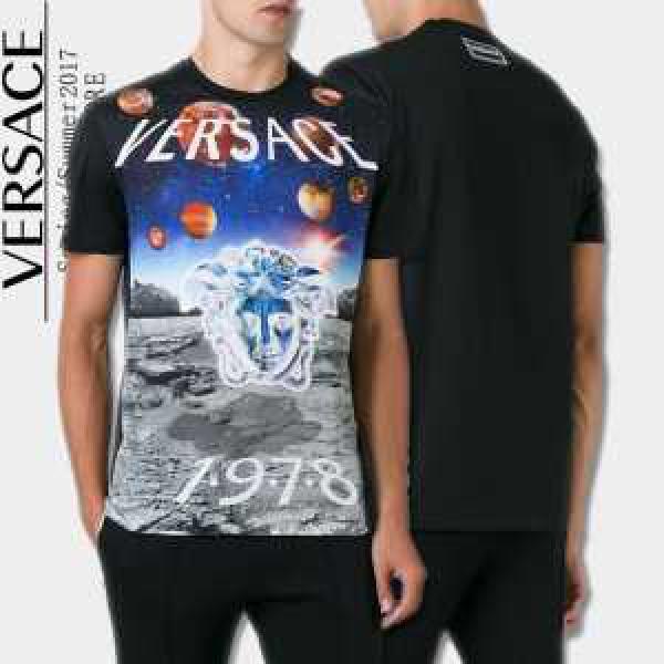 人気ブランド  半袖Tシャツ 17春夏 ヴェルサーチ VERSACE