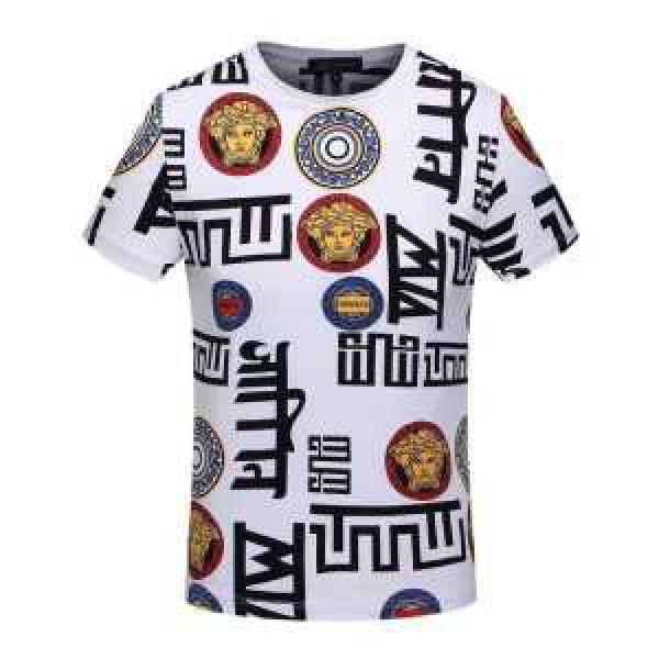 2026春夏 今買い◎得 ヴェルサーチ VERSACE 2色可選 半袖Tシャツ