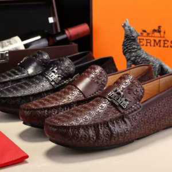 2026春夏 エルメス 風合いが出る HERMES カジュアルシューズ 2色可選 防水機能に優れ
