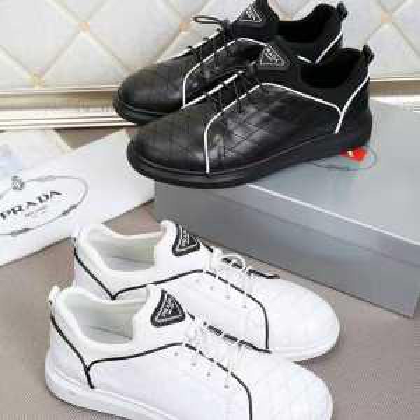 2色可選 プラダ PRADA スニーカーお得大人気 2026春夏 