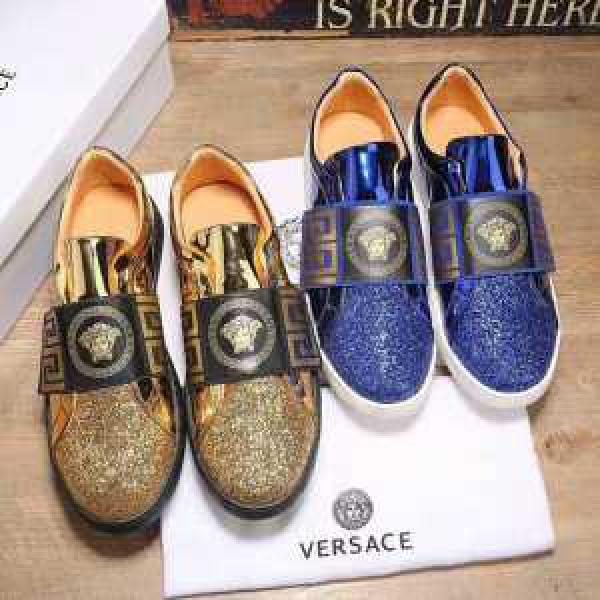 2026春夏 フラットシューズデザイン性の高い  ヴェルサーチ VERSACE 2色可選 滑りにくい