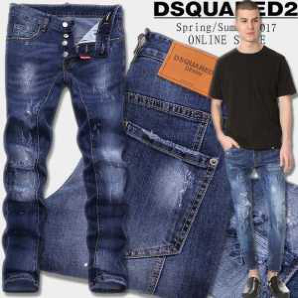 ディースクエアード DSQUARED2 2025春夏 大絶賛！ジーンズ ダメージ加工 程よい色落ち感