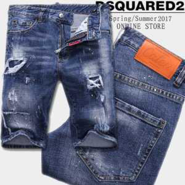 DSQUARED2 ディースクエアード ダメージデニム ショートパンツ 2026春夏 人気雑誌掲載