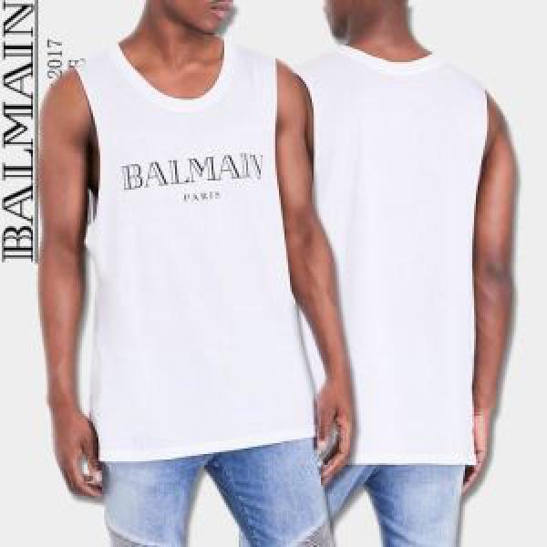 BALMAIN バルマン 驚きの低価格 2026春夏 2色可選 半袖Tシャツ 豊富な