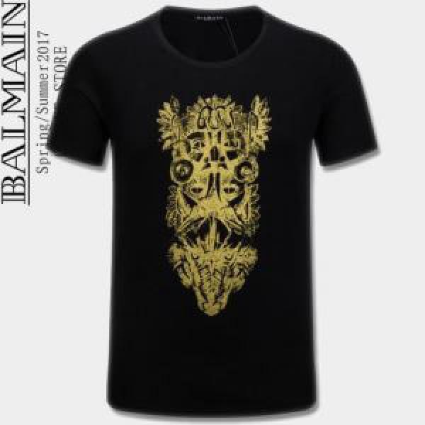 クールビズ BALMAIN バルマン 2色可選 半袖Tシャツ 2026 全国無料限定セール