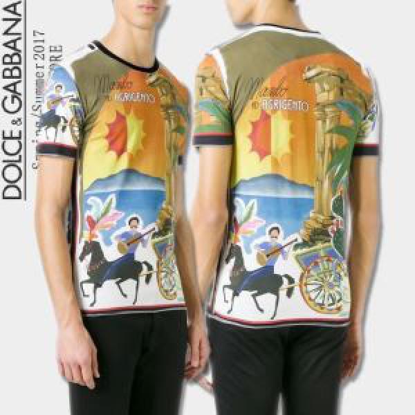 希少 半袖Tシャツ 2026春夏 Dolce&Gabbana ドルチェ＆ガッバーナ 人気激売れ