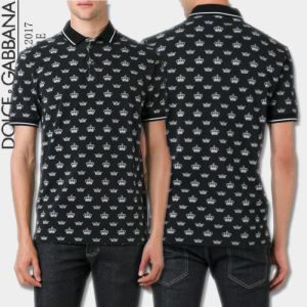 Dolce&Gabbana ドルチェ＆ガッバーナ 半袖Tシャツ 個性的なデザイン 17春夏 3色可選