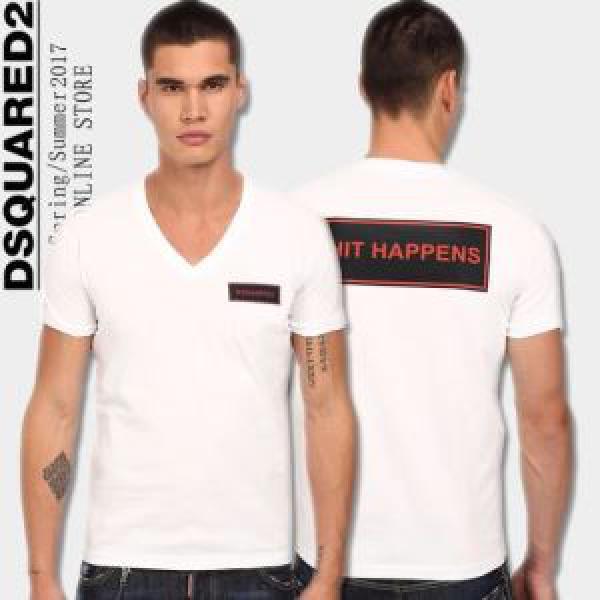 半袖Tシャツ 希少 2026春夏 DSQUARED2 ディースクエアード 2色可選 愛らしさ抜群！