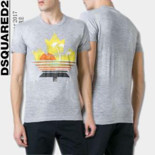 半袖Tシャツ DSQUARED2 ディースクエアード  2025春夏 ランキング商品 3色可選