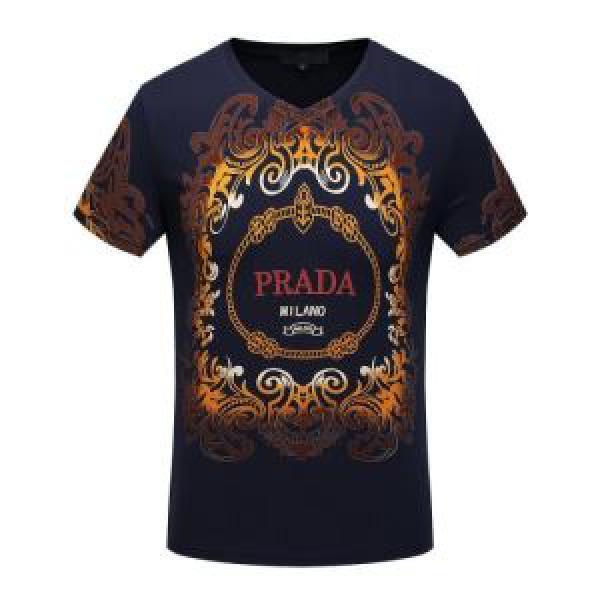 人気商品登場 PRADA プラダ 個性的 半袖Tシャツ オススメ 2色可選 2026春夏