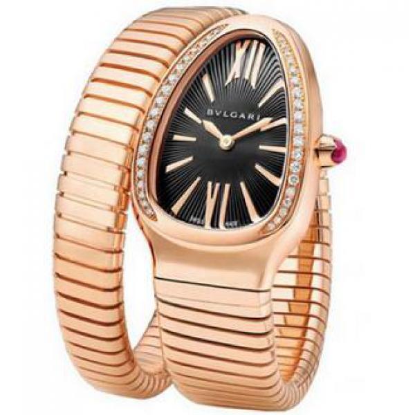 美品ブルガリ BVLGARI ダイヤベゼル SS SP35C6SDS.2T セルペンティ実用性の高い腕時計.213.