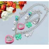 大特価　JUICY COUTURE ジューシークチュール 偽物 上質なネックレス、ブレスレット2点セット.218.
