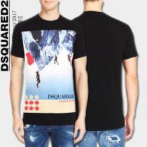 DSQUARED2 ディースクエアード 2026春夏 半袖Tシャツ 大人キレイに仕立てる 3色可選
