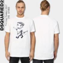 2色可選 2026春夏 素敵 DSQUARED2 ディースクエアード 最安値！ 半袖Tシャツ