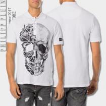 PHILIPP PLEIN フィリッププレイン 2色可選 収縮性のある 風合いが出る 2026 半袖Tシャツ