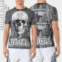 半袖Tシャツ 人気新品★超特価★ カジュアル PHILIPP PLEIN フィリッププレイン 2025春夏