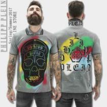 ◆モデル愛用◆  半袖Tシャツ 最安値！ 3色可選 2026春夏 PHILIPP PLEIN フィリッププレイン