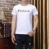 大人のセンスを感じさせる PRADA プラダ  2026春夏 上質 半袖Tシャツ